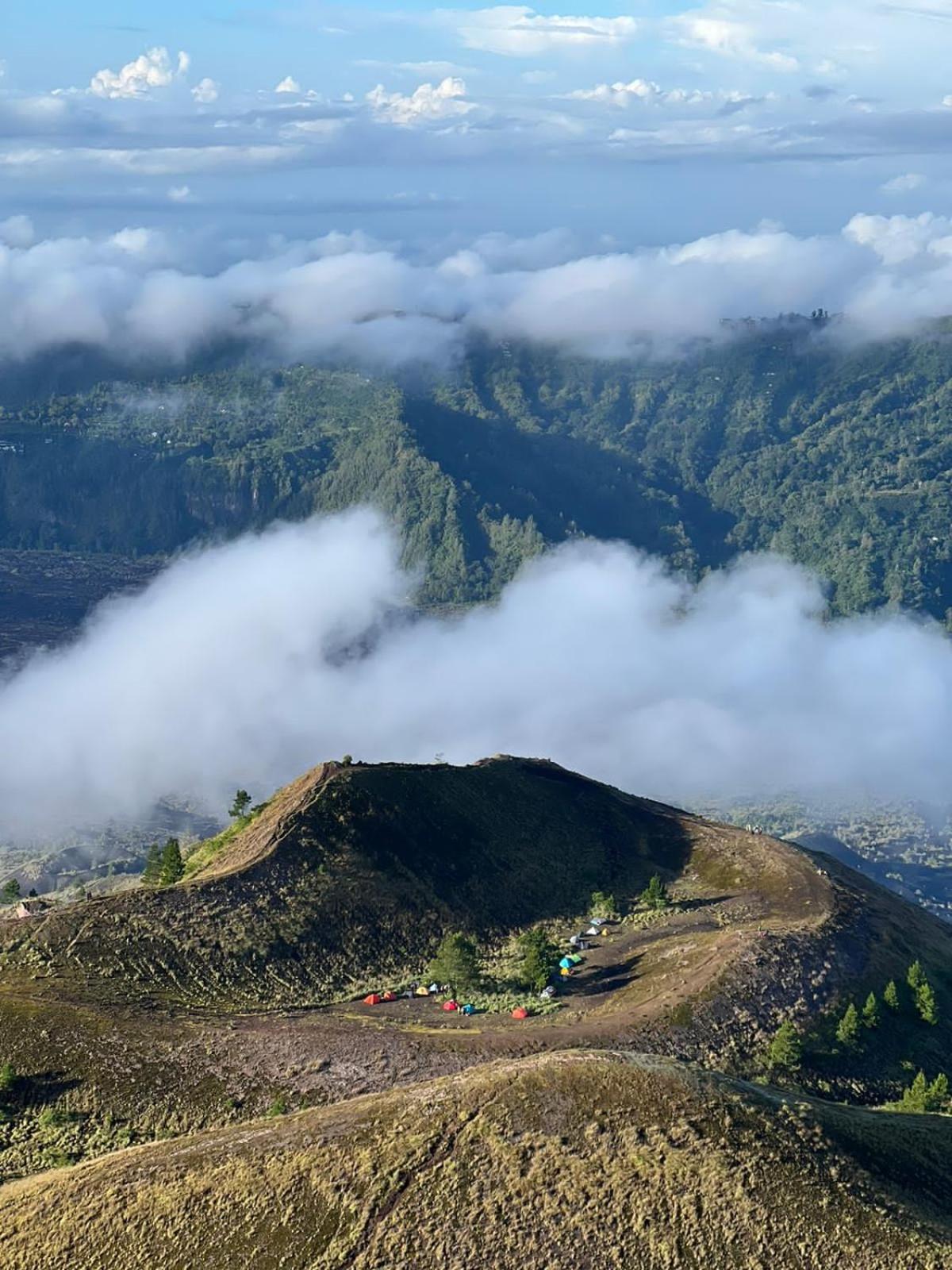 Вилла Batur Cliff Panorama Baturaja  Экстерьер фото